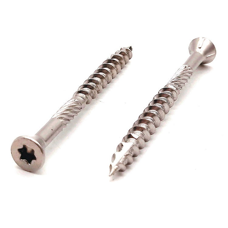 304 316 rustfrit stål sekskantet krydshoved fastener Torx selvskærende skrue