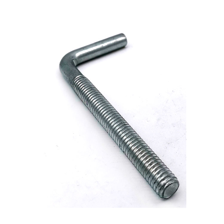 Carbon Steel Grade 4.8/5.8/6.8 Galvaniseret L Bolt