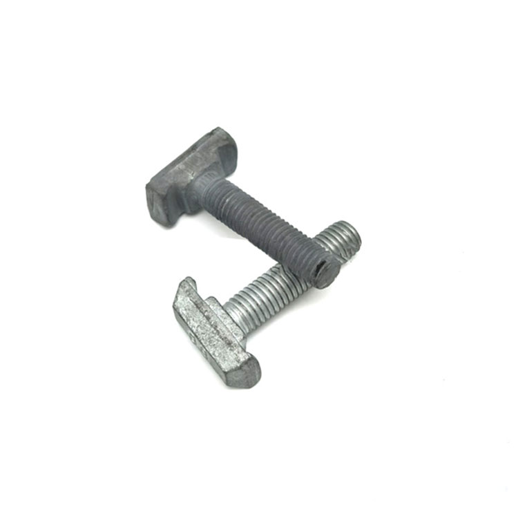 DIN186 Varmgalvaniseret Gr8.8 10.8 Halfen T Bolt