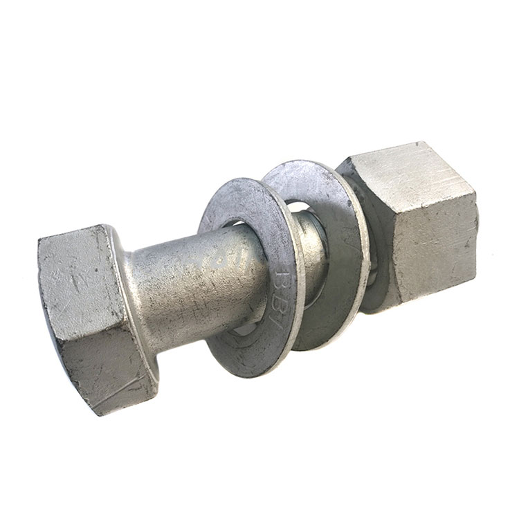 Højstyrke Gr. 8.8 Gr.10.9, Gr.12.9 ASTM A325,A490 Heavy Hex Bolt