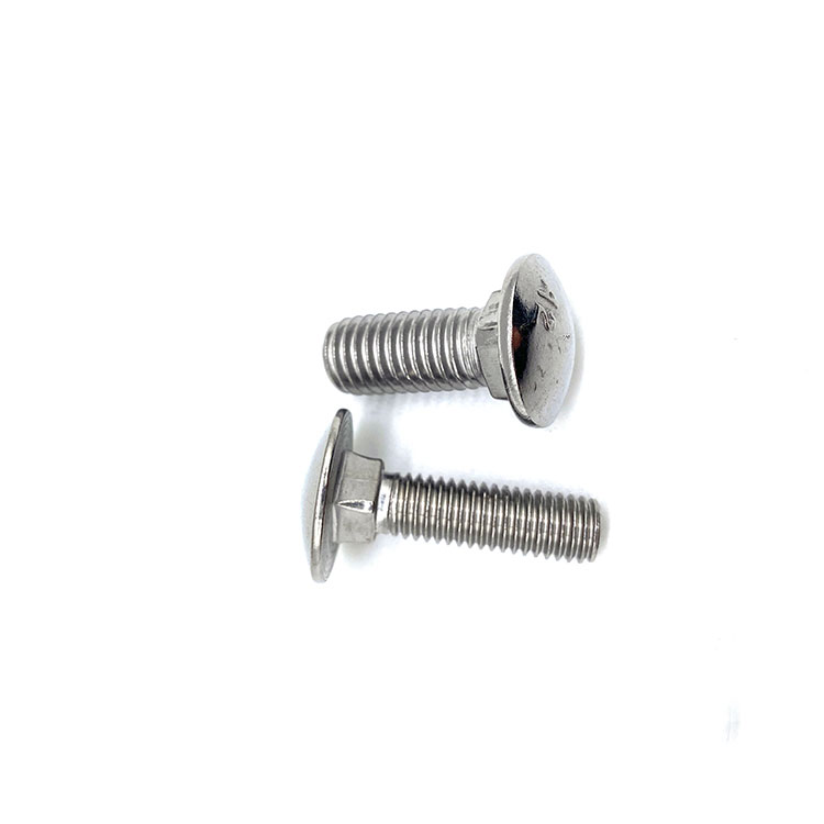 M6 M10 DIN603 INOX A4 rustfrit stål 314 316 INOX A2 vognbolt