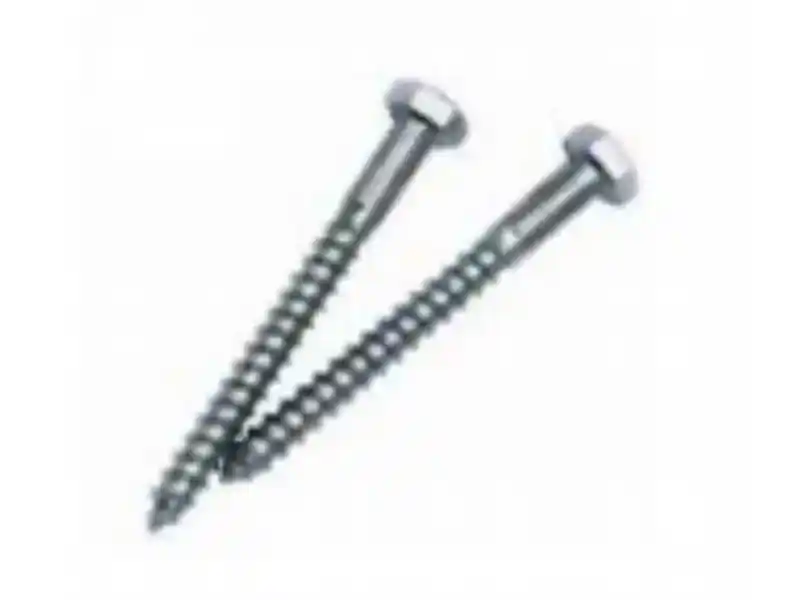 Forzinket Heavy Duty Hex Lag træskruer